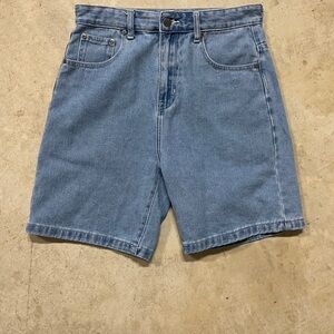 Men's Blue Denim Shorts